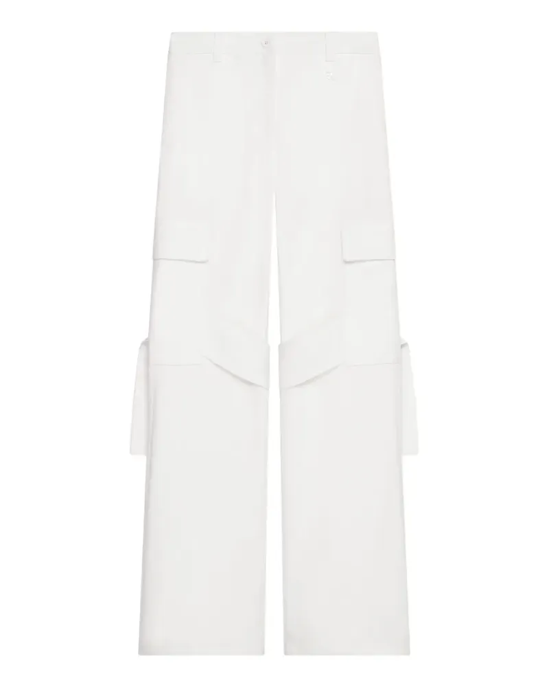 Courrèges Hose mit Klappentasche - Weiß Weiß