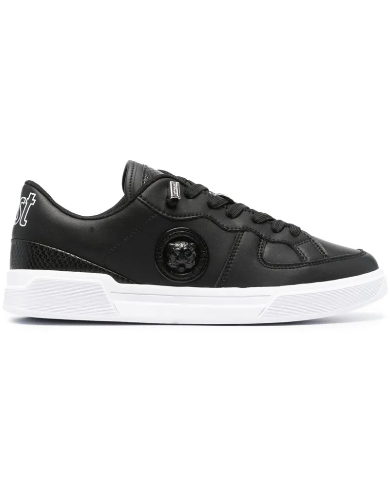 Just Cavalli Sneakers mit Logo-Patch - Schwarz Schwarz