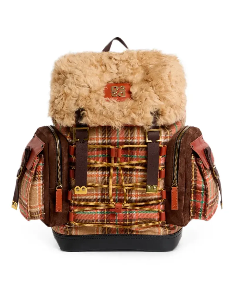 Dsquared2 D2 Cottage Rucksack - Braun Braun