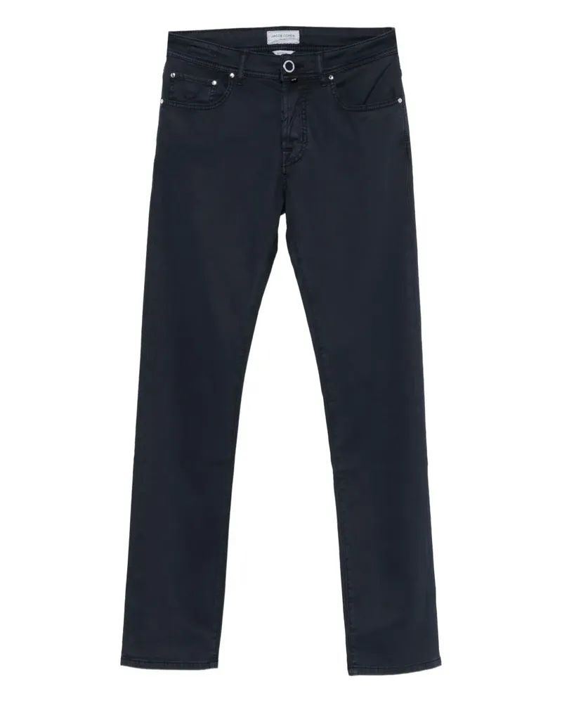 Jacob Cohën Hose im Five-Pocket-Design - Blau Blau