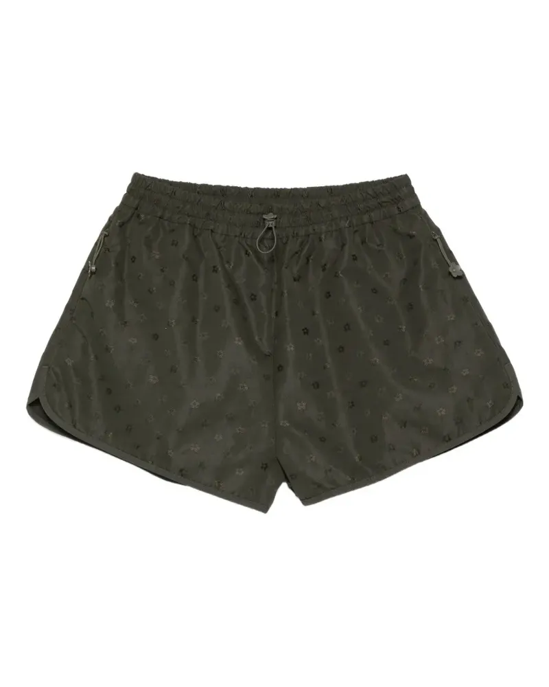 Cecilie Bahnsen floral-print shorts - Grün Grün