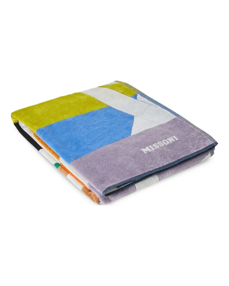 Missoni Home Geometrisches Acapulco Strandtuch - Weiß Weiß