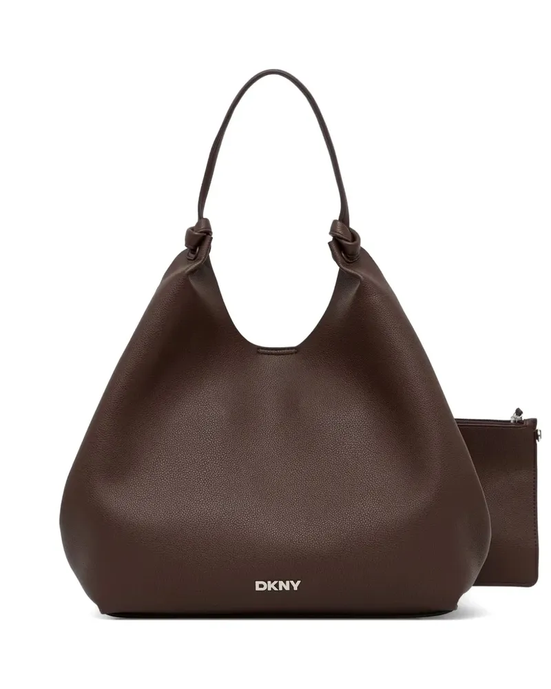 DKNY Großer Paula Commuter Tote Bag - Braun Braun