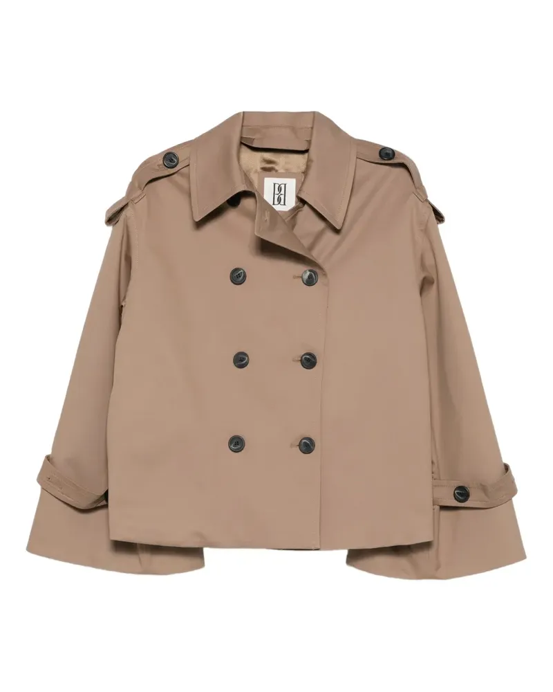 By Malene Birger Alisandra double-breasted military jacket - Braun Braun