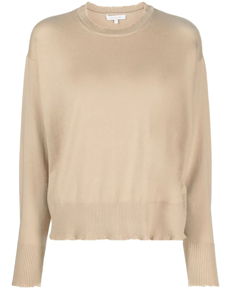 Patrizia Pepe Fein gestrickter Pullover - Nude Nude