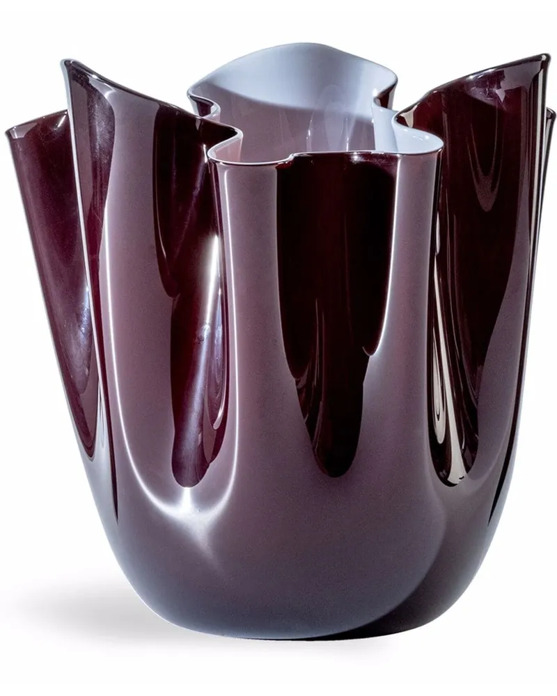 Fazzoletto Opalino Vase - Rot