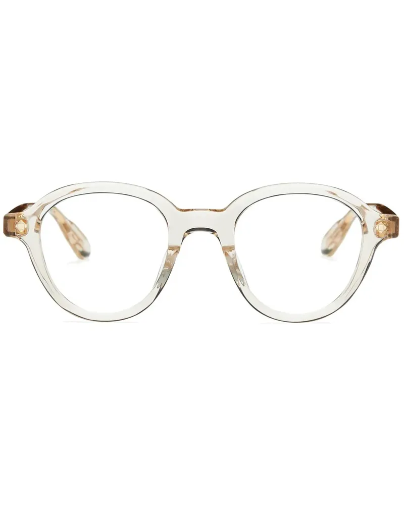 Lunetterie Générale Bon Vivant Brille mit rundem Gestell - Nude Nude