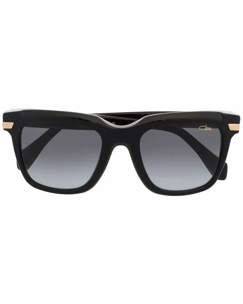 CAZAL Eckige 8501 Sonnenbrille - Schwarz Schwarz