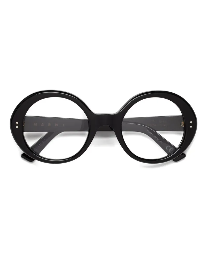 Marni round-frame glasses - Schwarz Schwarz