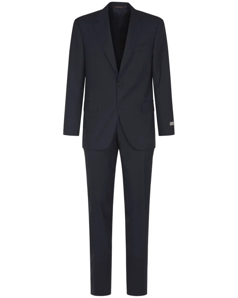 Canali Einreihiger Anzug - Blau Blau