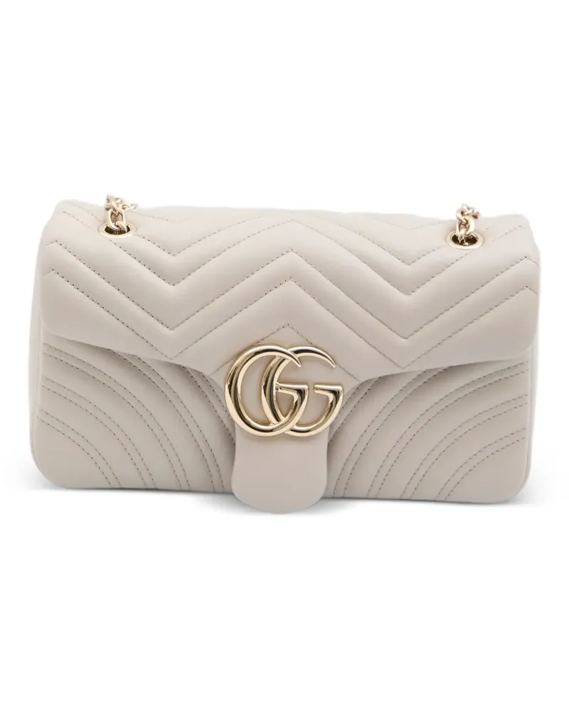 Gucci medium GG Marmont shoulder bag - Grau Grau