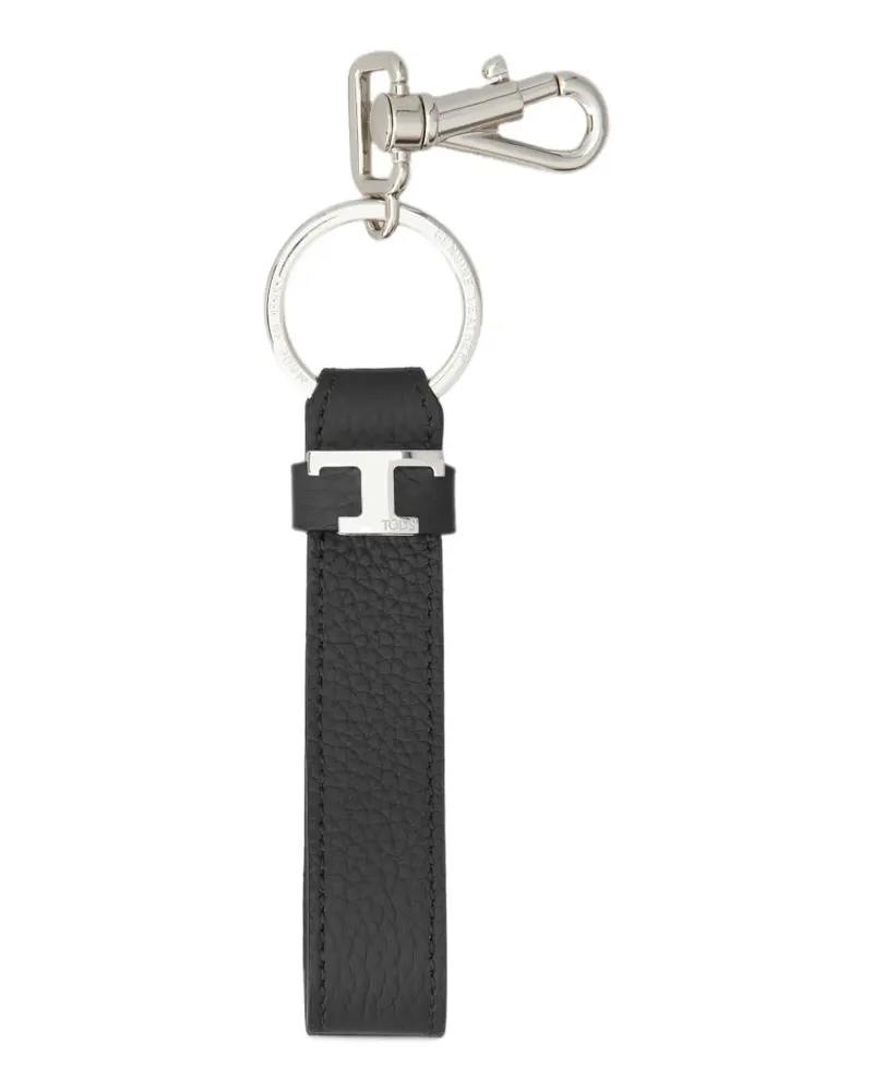 TOD'S Schlüsseletui aus Leder - Schwarz Schwarz
