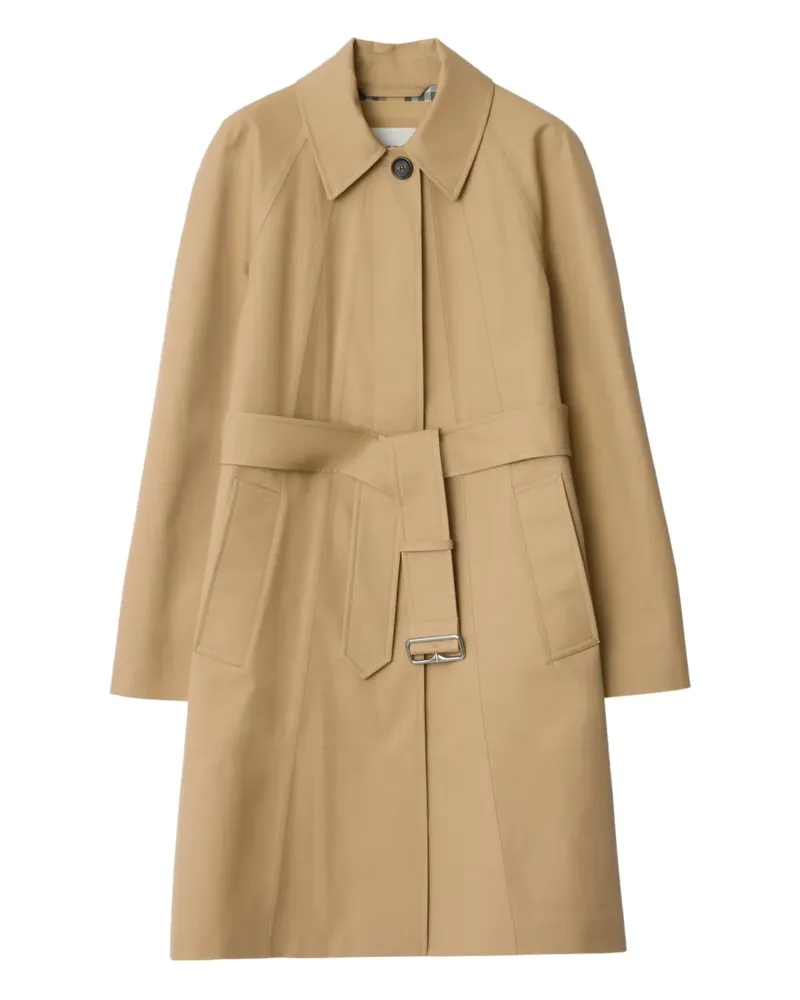 Burberry Trenchcoat aus gebondeter Baumwolle - Nude Nude