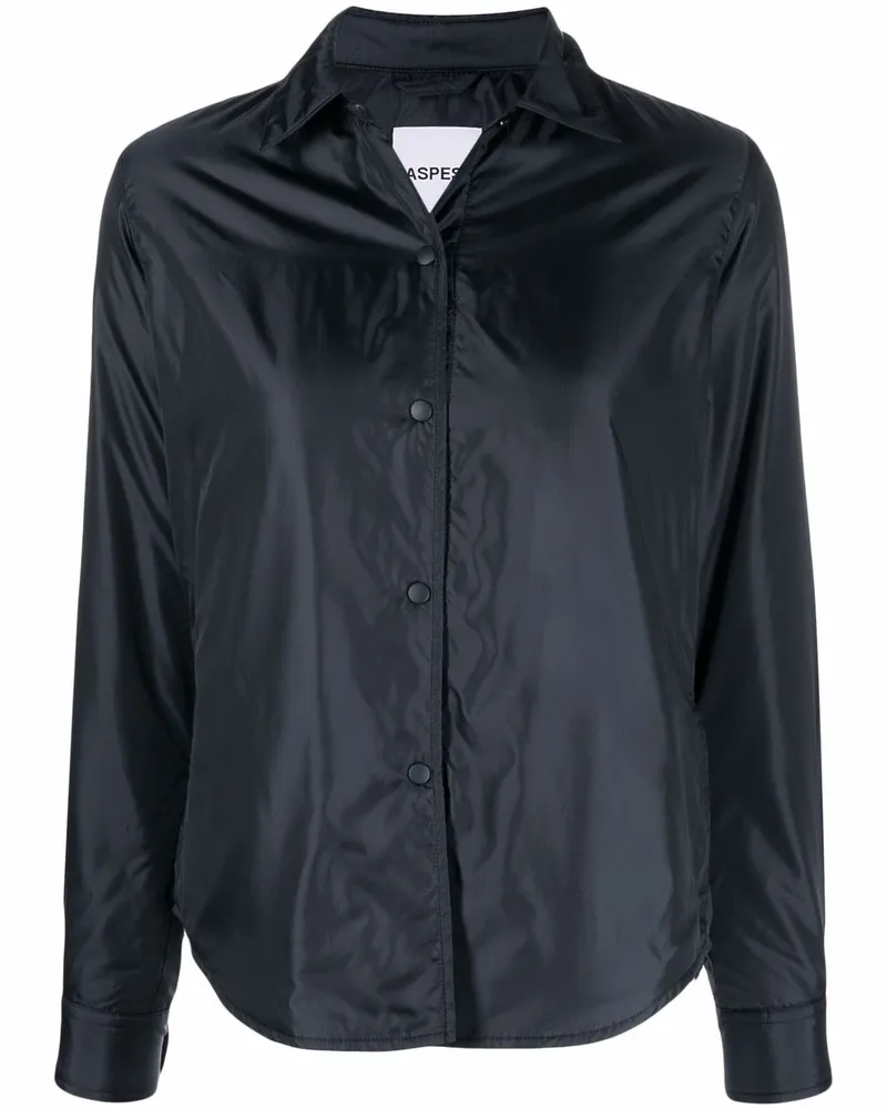 ASPESI Gefütterte Hemdjacke - Blau Blau