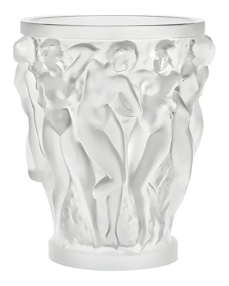 Lalique Bacchantes crystal vase - Weiß Weiß