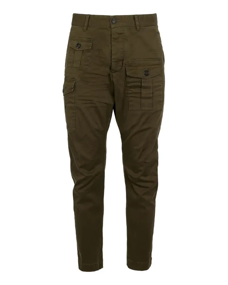 Dsquared2 Klassische Cargohose - Grün Grün