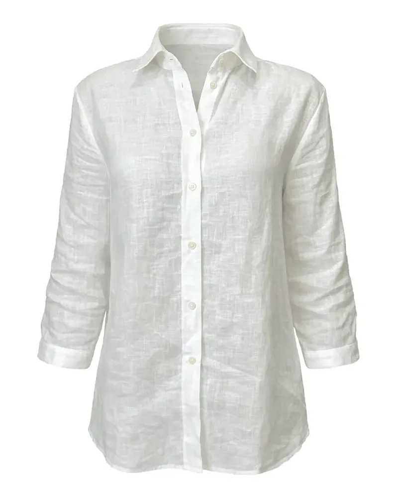 MARELLA button-down quarter-sleeve shirt - Weiß Weiß