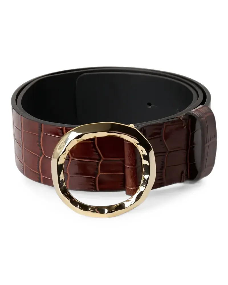 Drykorn AMAEL leather belt - Braun Braun
