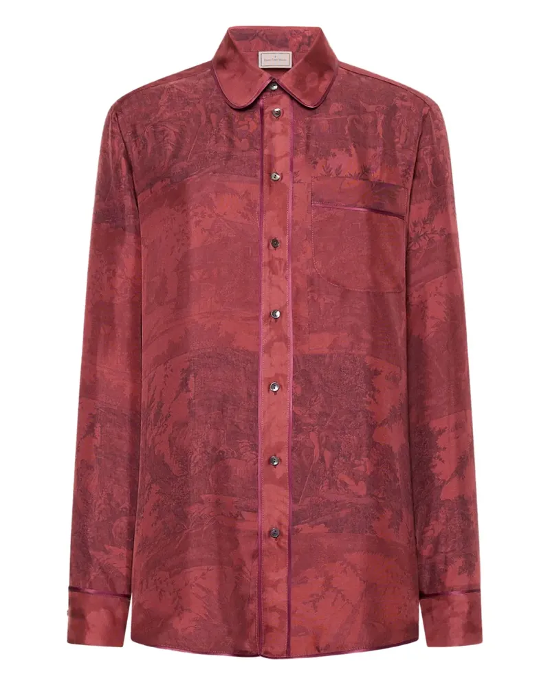 Pierre-Louis Mascia long-sleeve shirt - Rosa Rosa