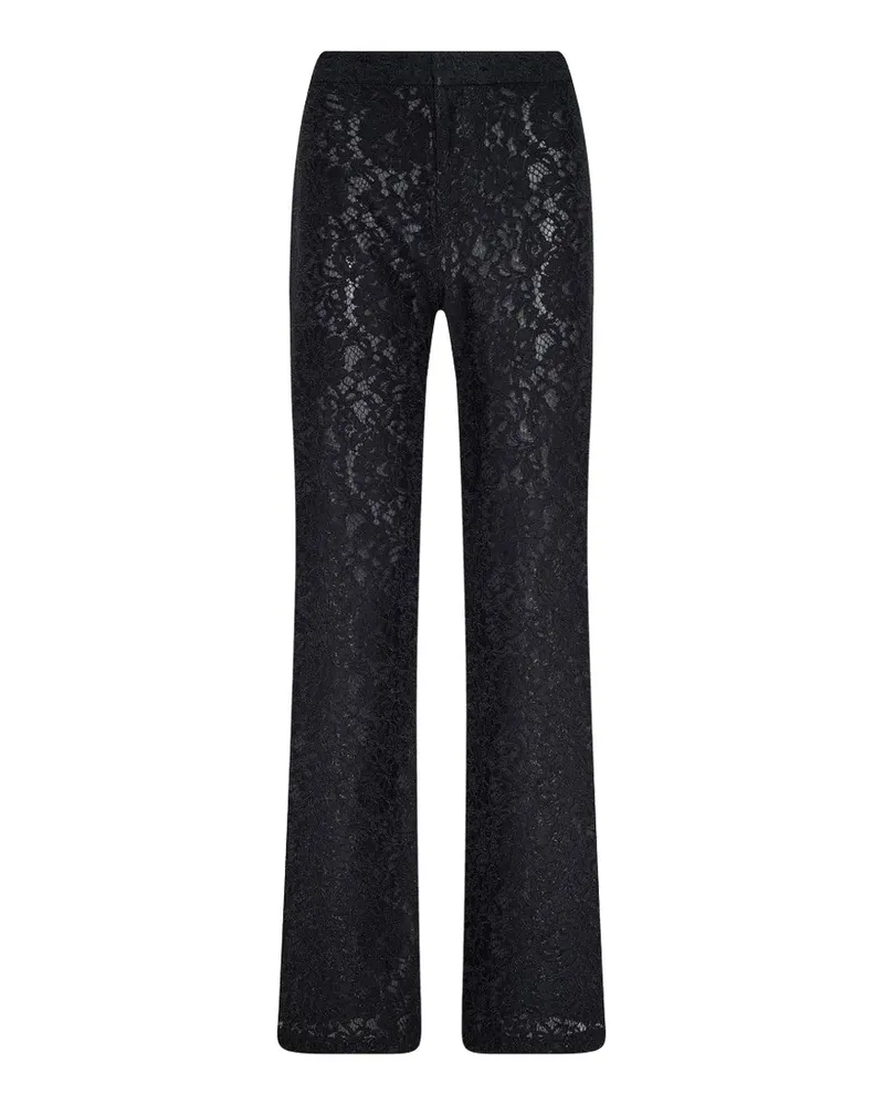 L'Agence Livvy lace trousers - Schwarz Schwarz
