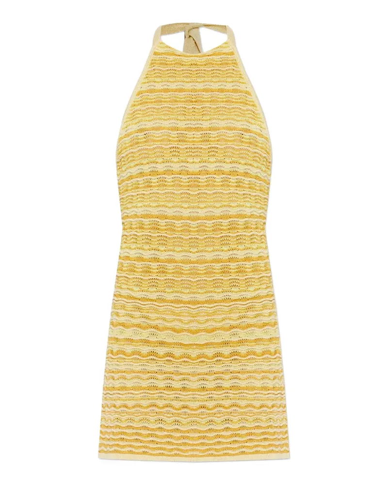 Cult Gaia Erina knit mini dress - Gelb Gelb