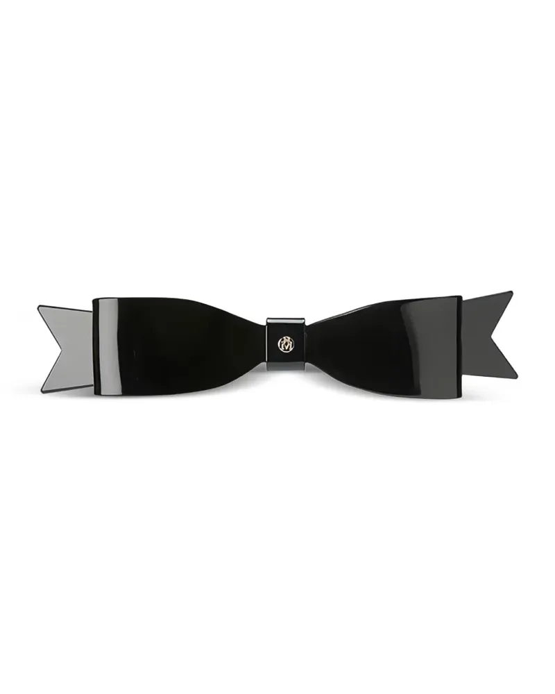 Maison Michel Haarspange mit Schleife - Schwarz Schwarz