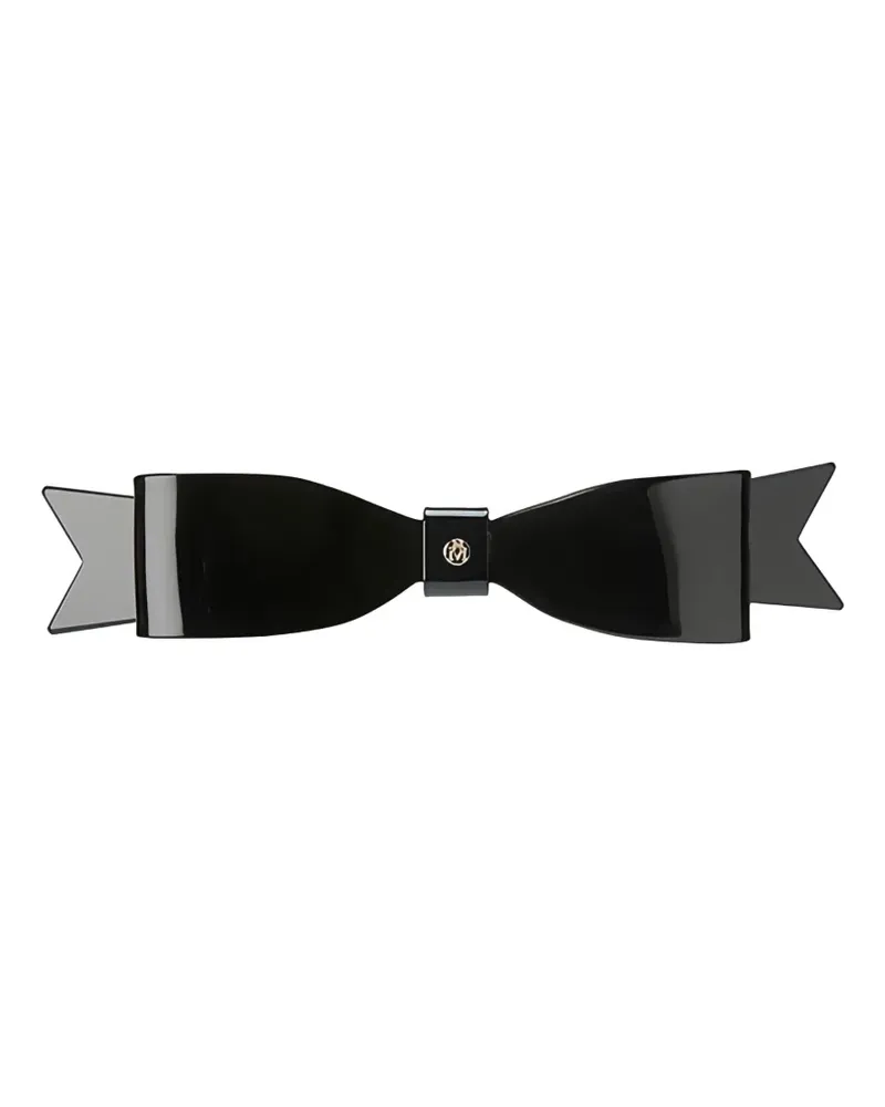Maison Michel Haarspange mit Schleife - Schwarz Schwarz