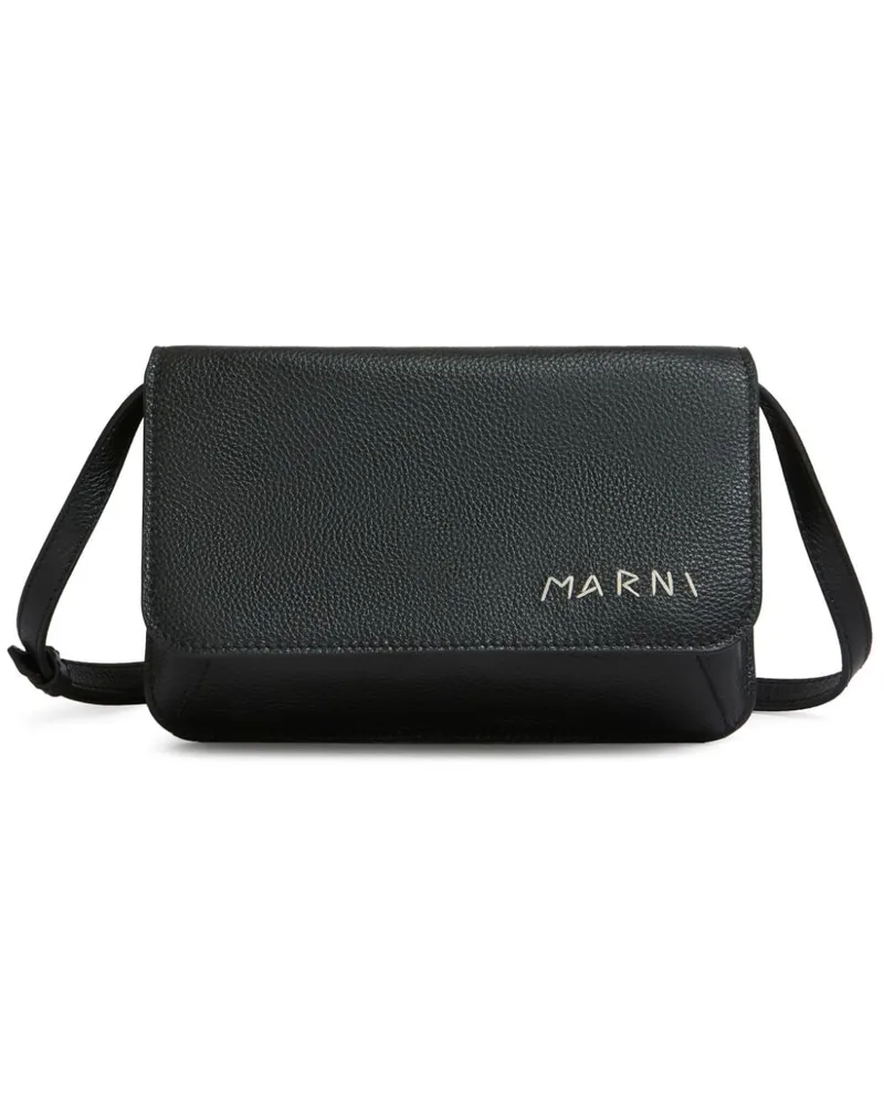 Marni Mending Mini-Tasche - Schwarz Schwarz