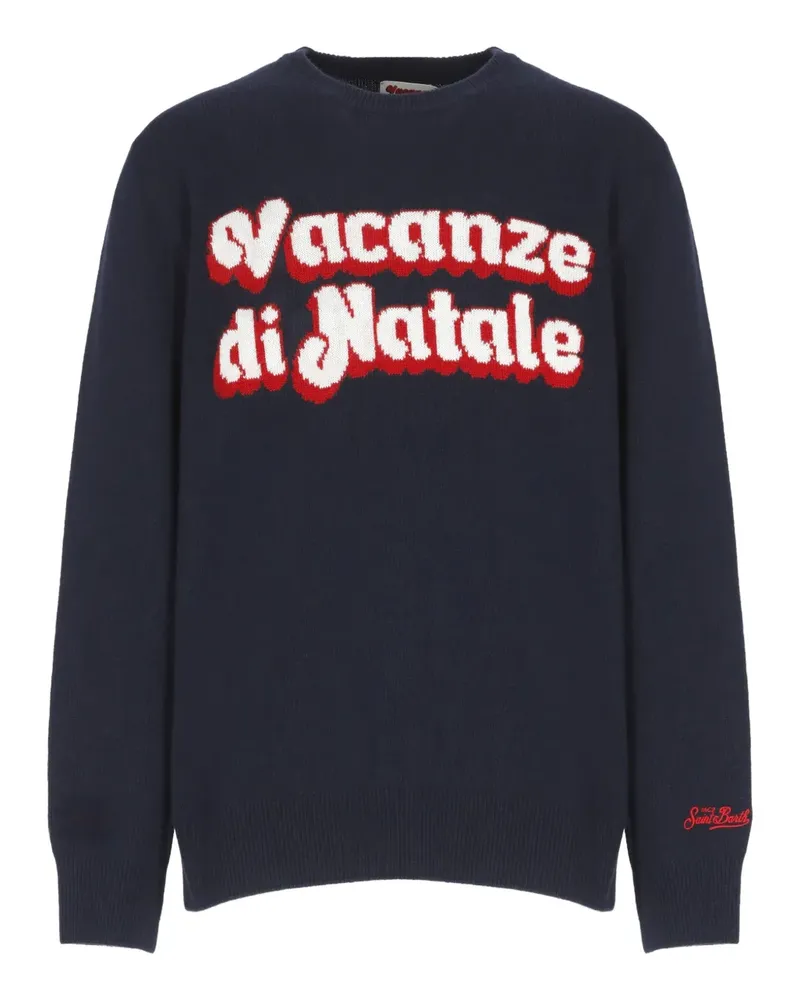 MC2 Saint Barth Pullover mit Intarsien - Blau Blau