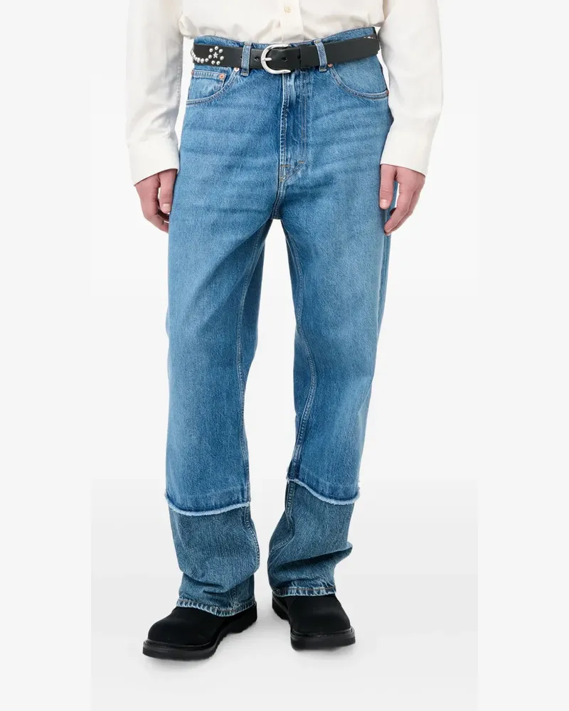 Our Legacy frayed-details jeans - Blau Blau