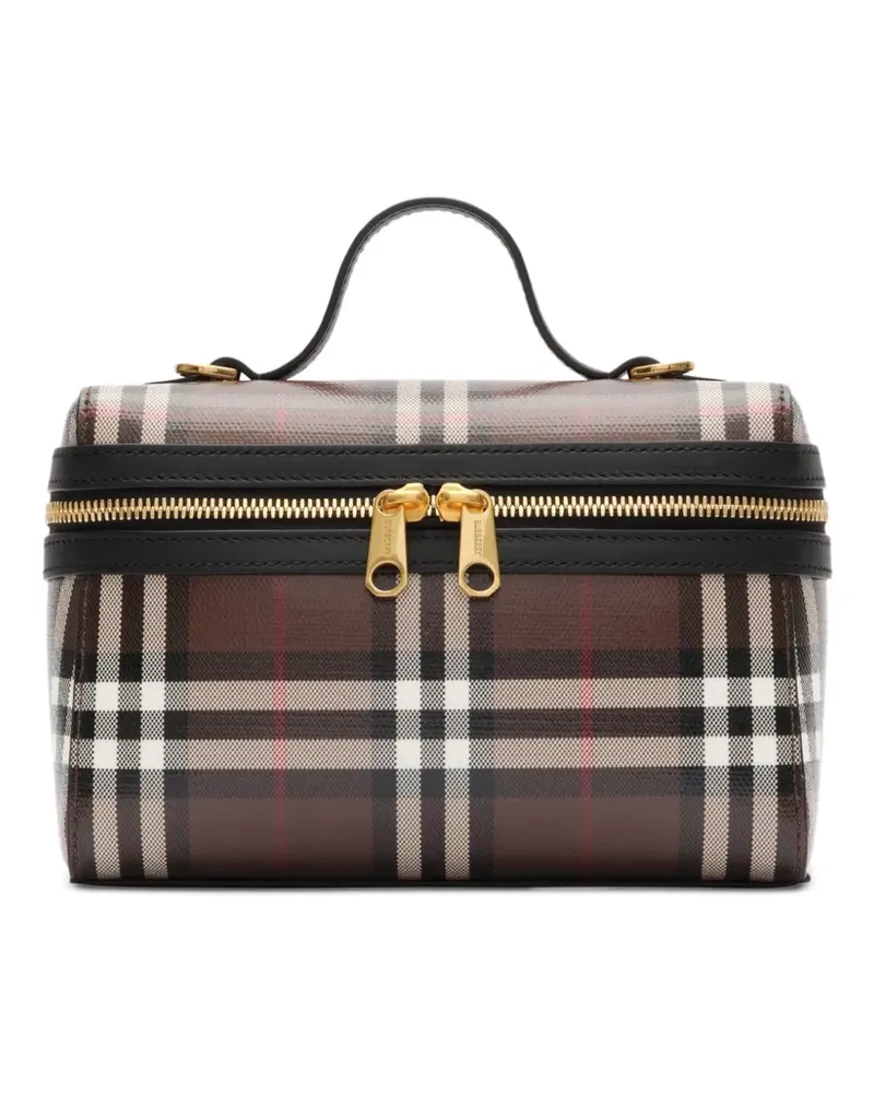 Burberry Check Kosmetiktasche - Braun Braun
