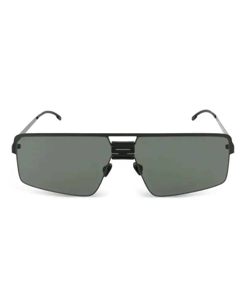 Mykita rectangle frame sunglasses - Schwarz Schwarz
