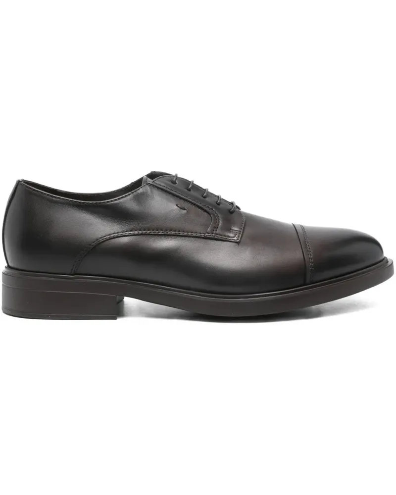 Doucal´s Schnürschuhe mit angeschnittener Kappe - Braun Braun