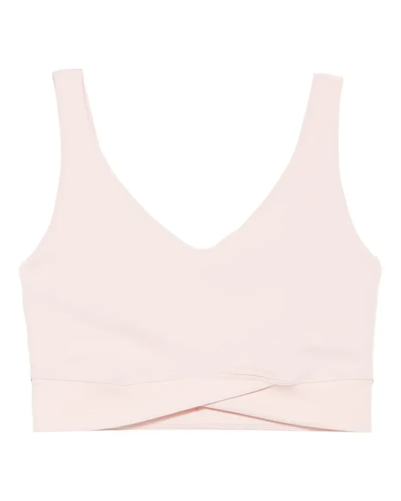 Repetto Sport-BH mit überkreuztem V-Ausschnitt - Rosa Rosa