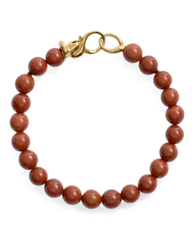 Monica Vinader Armband mit ockerfarbenem Schmuckstein - Gold Gold