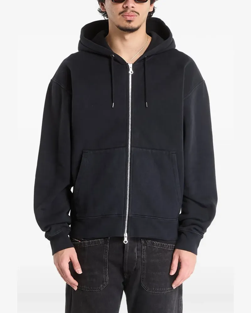 Our Legacy Rascal zip-up hoodie - Schwarz Schwarz