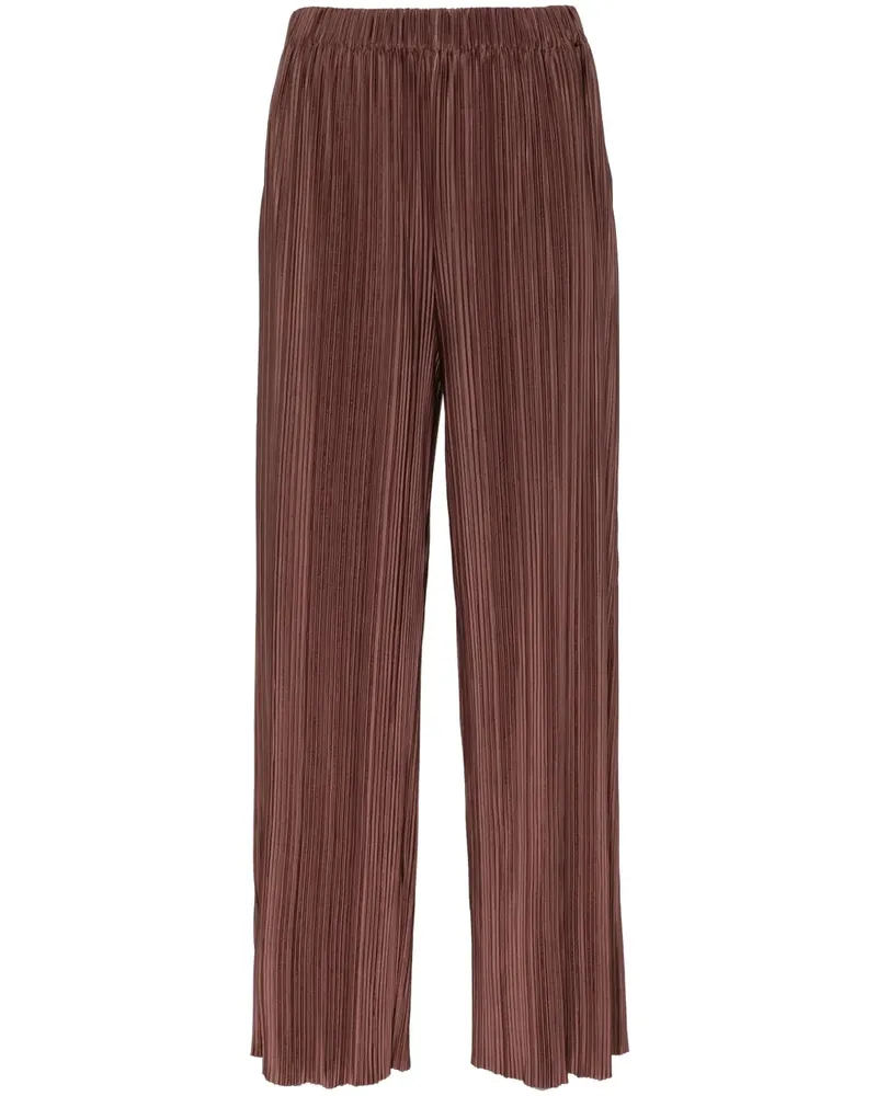 Samsøe & Samsøe Uma Hose mit Plissé-Effekt - Braun Braun