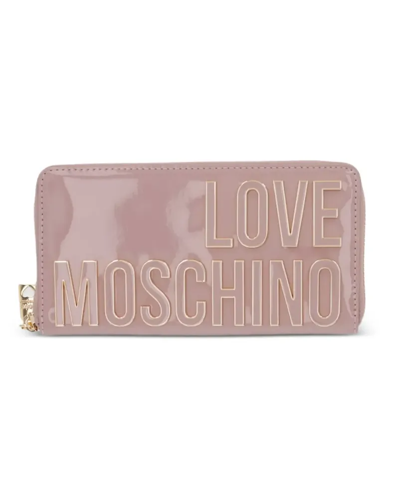 Moschino logo wallet - Rosa Rosa