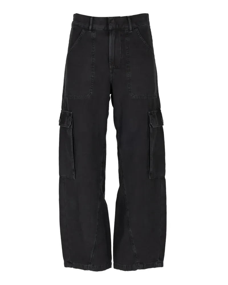 Citizens of humanity Thassos twisted-seam cargo pants - Schwarz Schwarz