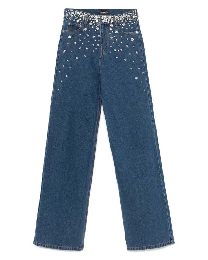 Retrofête Jenna Jeans - Blau Blau