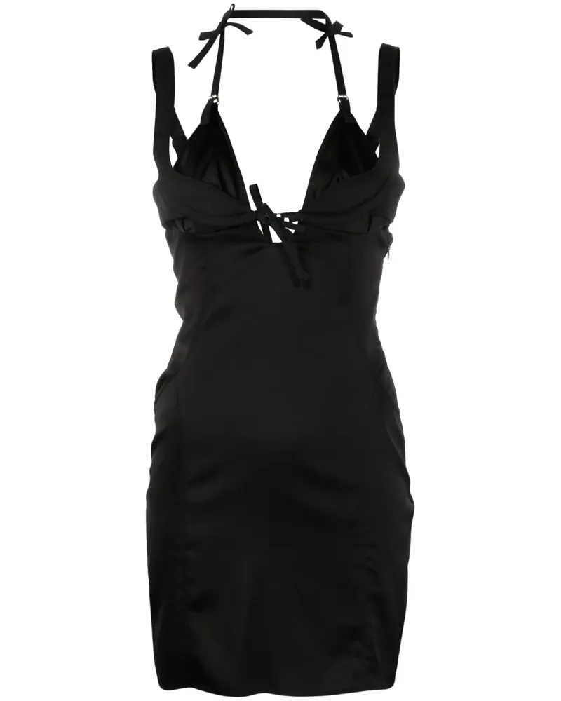 Jacquemus Minikleid mit engem Schnitt - Schwarz Schwarz