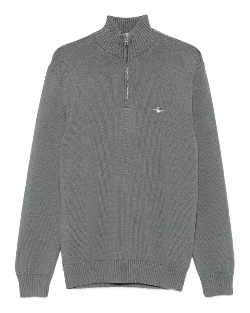 Gant half-zip sweater - Grau Grau