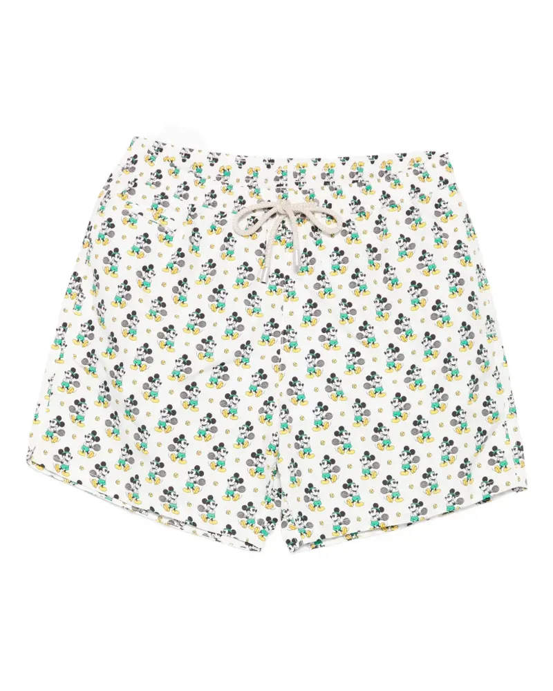 MC2 Saint Barth x Disney Lighting Micro Fantasy swim shorts - Weiß Weiß