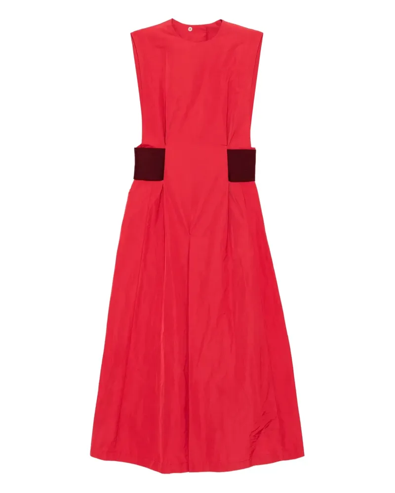 Toga Kleid mit Knöpfen - Rot Rot