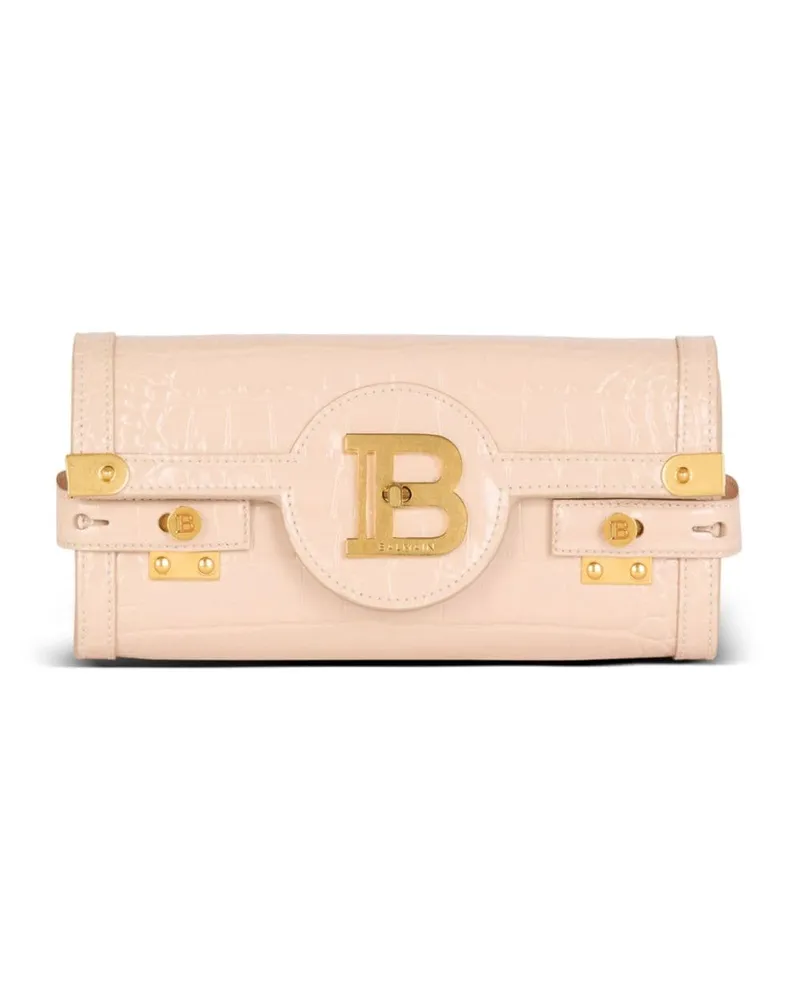 Balmain B-Buzz Clutch Nude