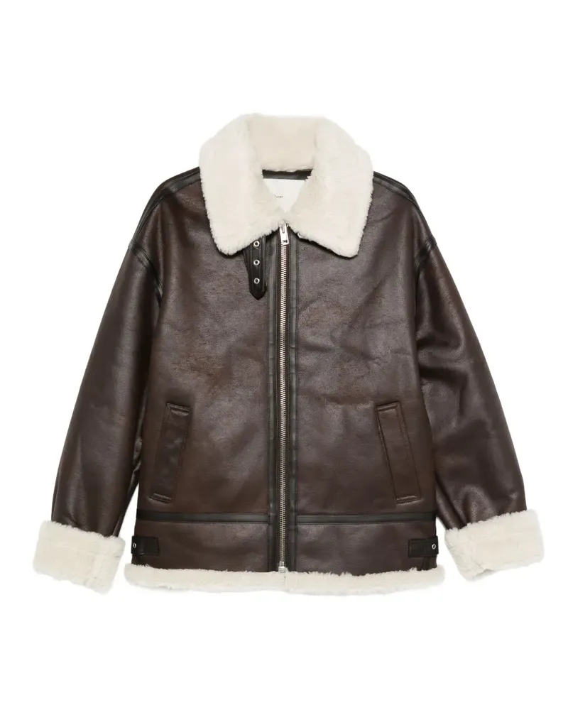 Dunst shearling jacket - Braun Braun