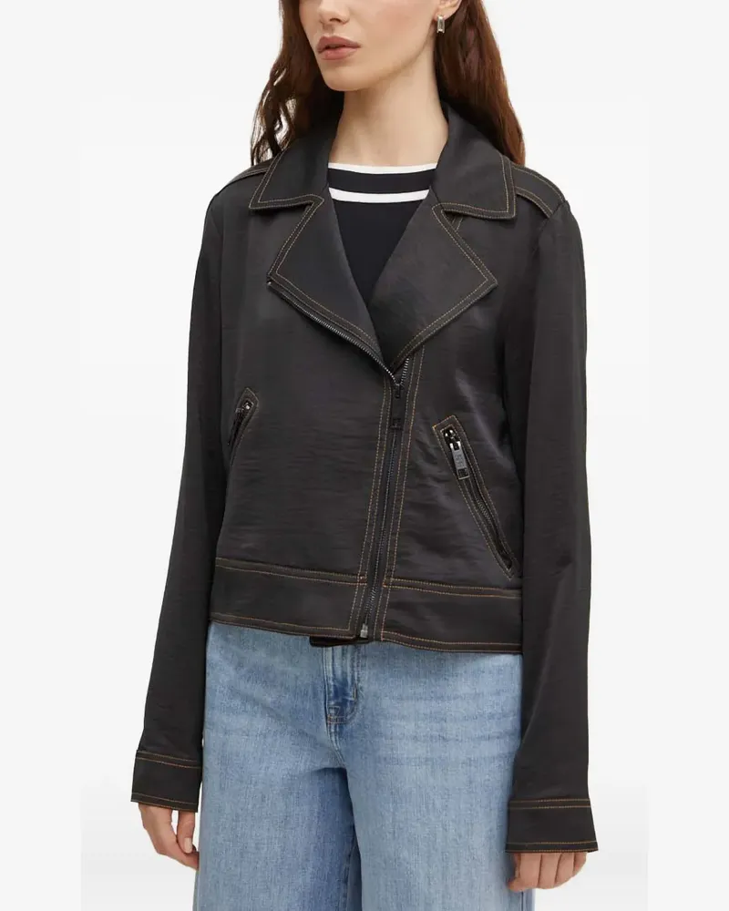 DKNY Jacke mit Reißverschluss - Schwarz Schwarz