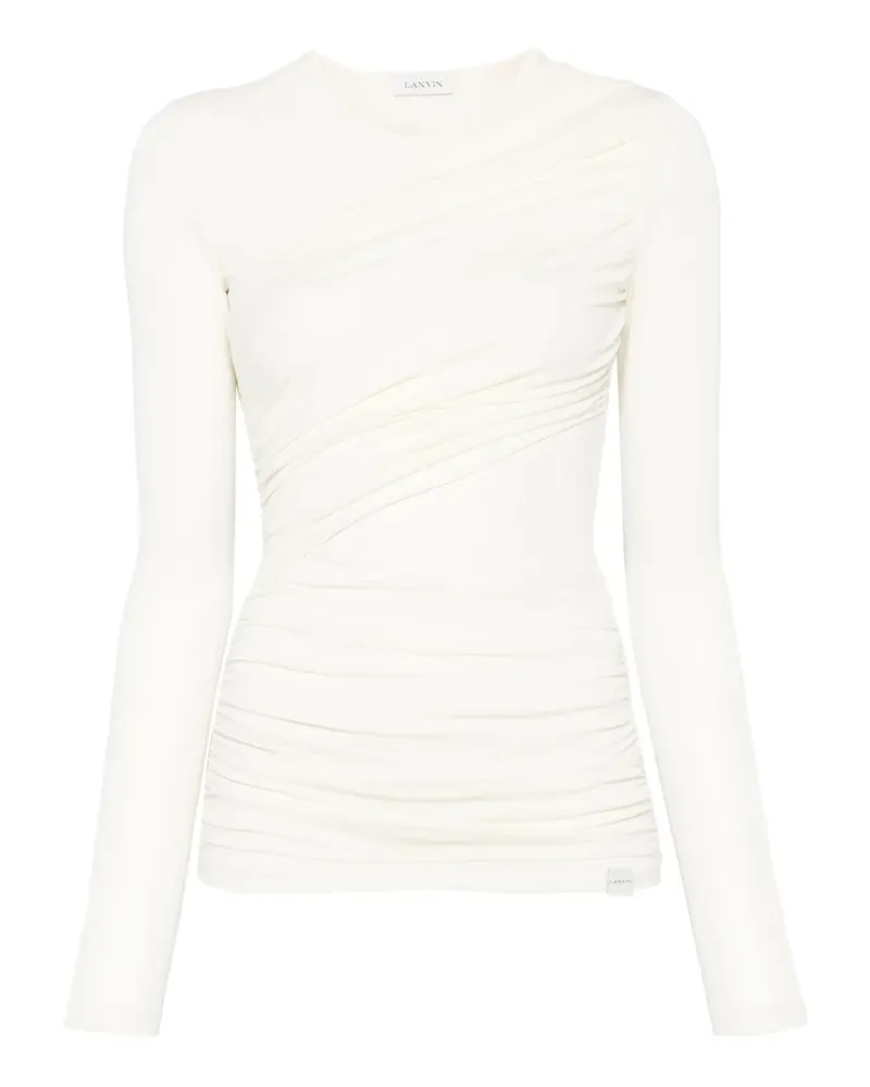 Lanvin Gerafftes Oberteil - Nude Nude