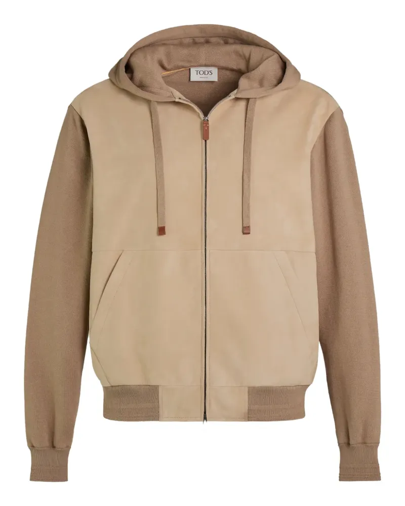 TOD'S Bomberjacke mit Kapuze - Nude Nude