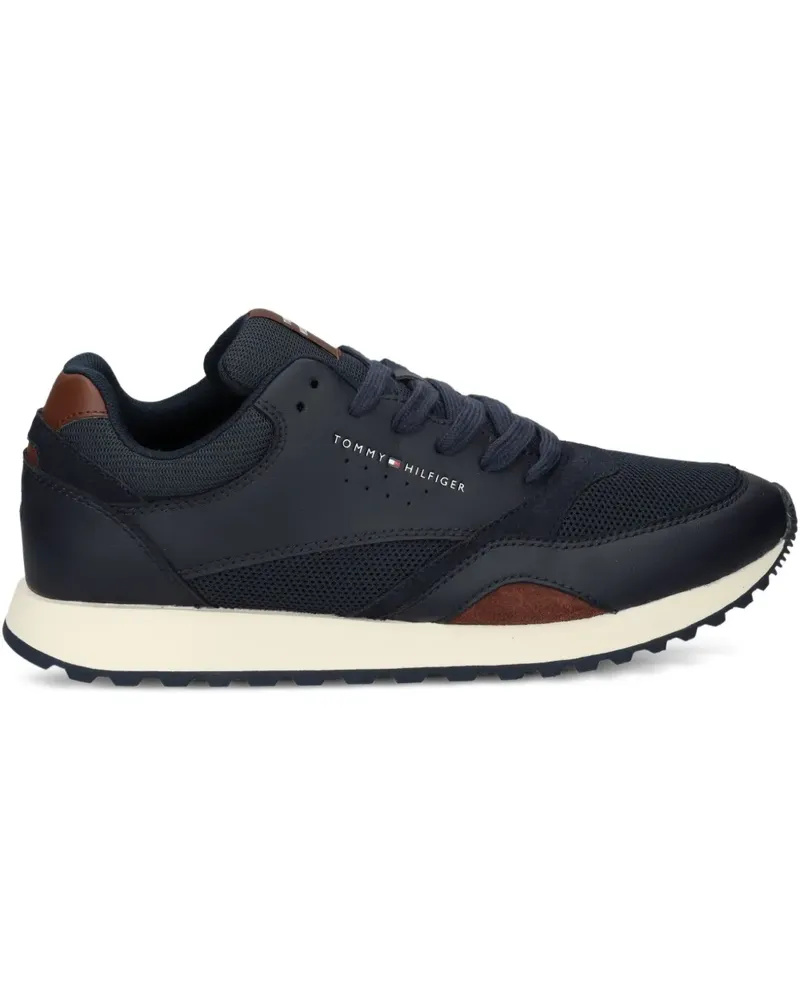 Tommy Hilfiger Sneakers mit Einsätzen - Blau Blau